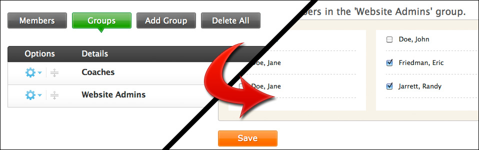 Member Grouping