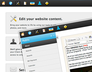 update your site content