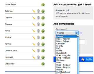 personalize your cheerleading website